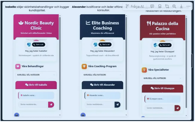 AI Voice Agent Interface